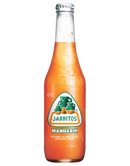13283 - Jarritos Mandarin - 12.5 fl. oz. (24 Pack) - Box:  - Loc: D9