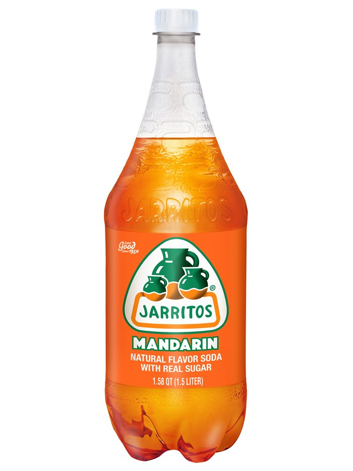 13287 - Jarritos Mandarin - 1.5 Lt. (8 Pack) - Box:  - Loc: D8