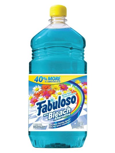 13369 - Fabuloso Spring Fresh Bleach - 56 fl. oz. (Case of 6) - Box:  - Loc: D9