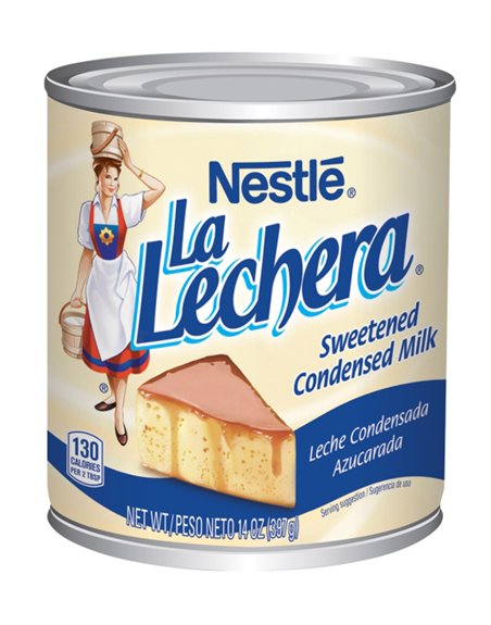 14138 - La Lechera Sweet Condensed Milk - 14 oz. (6 Pack) - Box:  - Loc: G3