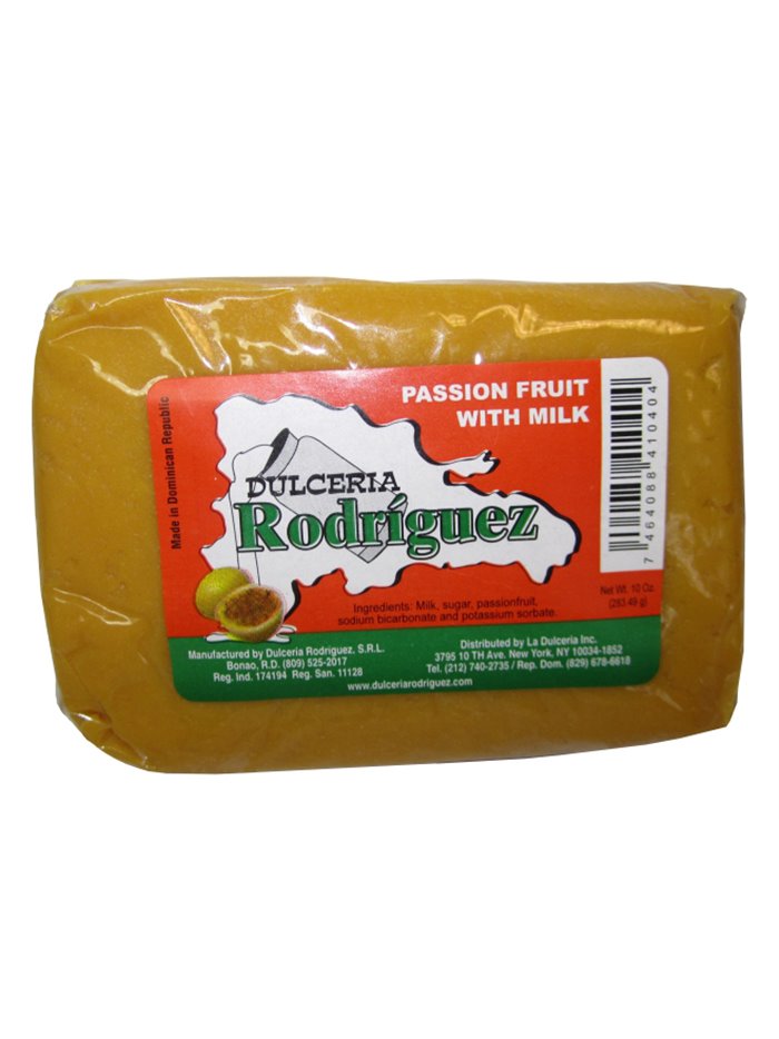 14320 - Dulceria Rodriguez Passion Fruit With Milk - 10 oz. - Box:  - Loc: F1