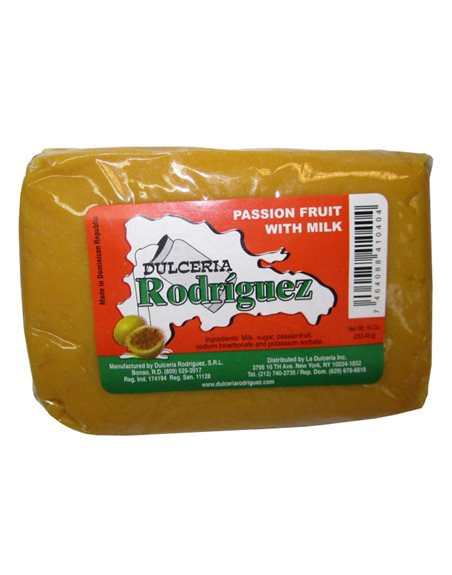 14320 - Dulceria Rodriguez Passion Fruit With Milk - 10 oz. - Box:  - Loc: F1