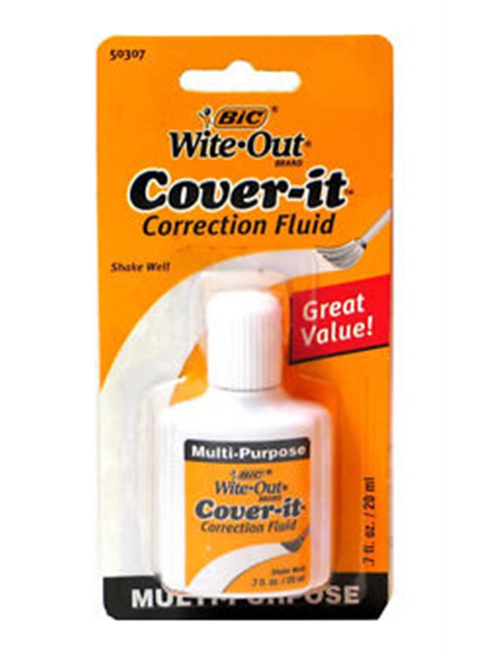 14362 - Bic Wite-Out Cover It - 6ct - Box:  - Loc: J6