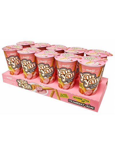 14394 - Meiji Yan Yan Strawberry - 10ct - Box:  - Loc: L3