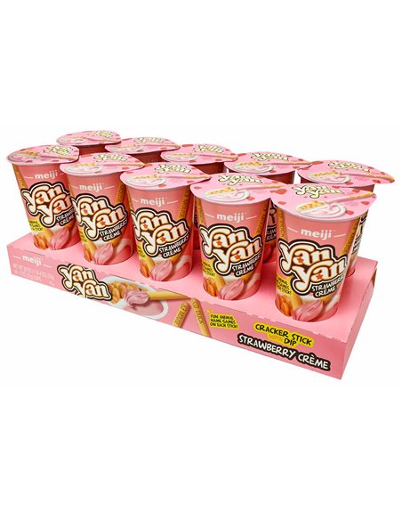14394 - Meiji Yan Yan Strawberry - 10ct - Box:  - Loc: L3