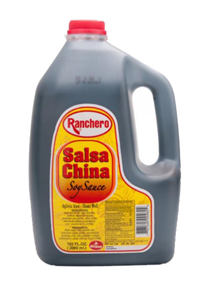 14495 - Ranchero Soy Sauce - 103oz. (Case of 4) - Box:  - Loc: P12