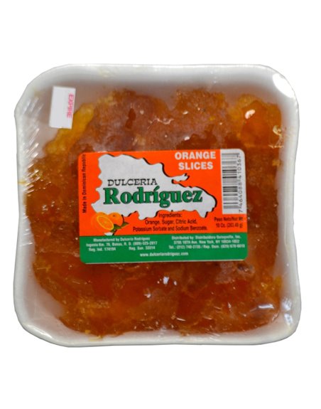 14587 - Dulceria Rodriguez Orange Slices - 10 oz. - Box:  - Loc: C.J.3