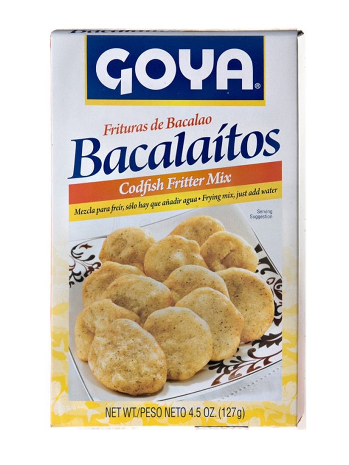 14626 - Goya Bacalaitos - 4.5 oz. - Box:  - Loc: G10