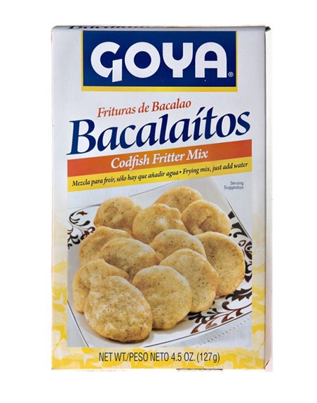 14626 - Goya Bacalaitos - 4.5 oz. - Box:  - Loc: G10