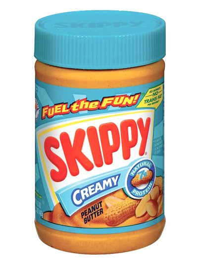 14637 - Skyppy Creamy Peanut Butter - 16.3oz. (Case of 12) - Box:  - Loc: G1