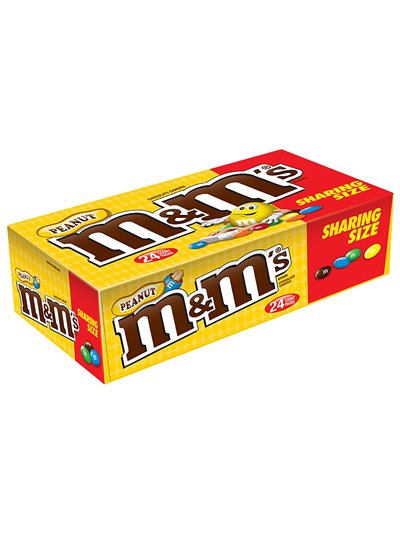 14699 - M&M's Peanut Share Size - 24ct - Box:  - Loc: M6