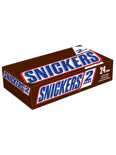 14700 - Snickers 2 Bars King Size - 24ct - Box:  - Loc: M9