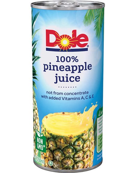 14723 - Dole Pineapple Juice - 8 fl. oz. (Case of 24) - Box:  - Loc: F11