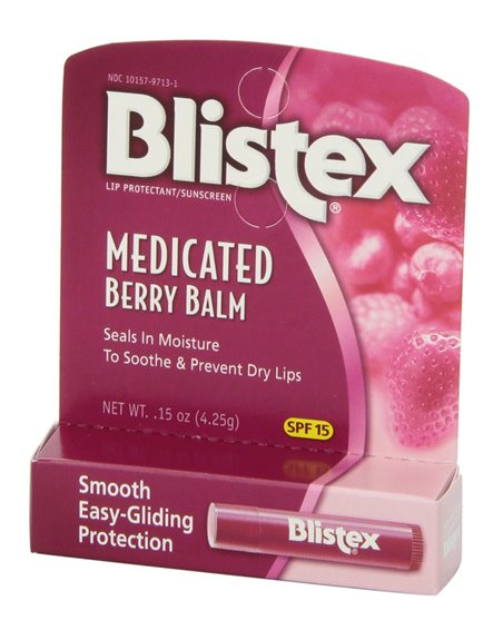 14787 - Blistex Medicated Berry Balm - 4.25g - Box:  - Loc: K1