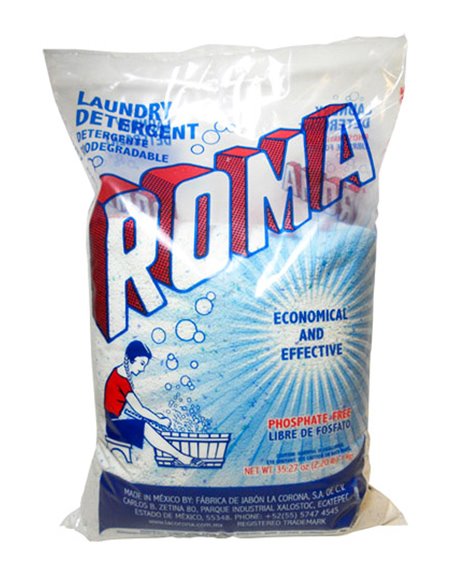 14871 - Roma Laundry Detergent - 18 Bags/ 1 kg. - Box:  - Loc: B3