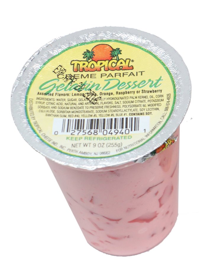 15014 - Tropical Strawberry Creme Parfait - 9 oz. (Case of 12) - Box:  - Loc: 1