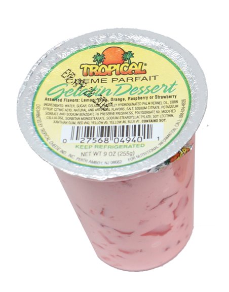 15014 - Tropical Strawberry Creme Parfait - 9 oz. (Case of 12) - Box:  - Loc: 1
