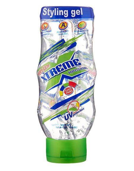 15108 - Xtreme Styling Gel, Clear Squeeze - 17.64 oz. - Box:  - Loc: K11