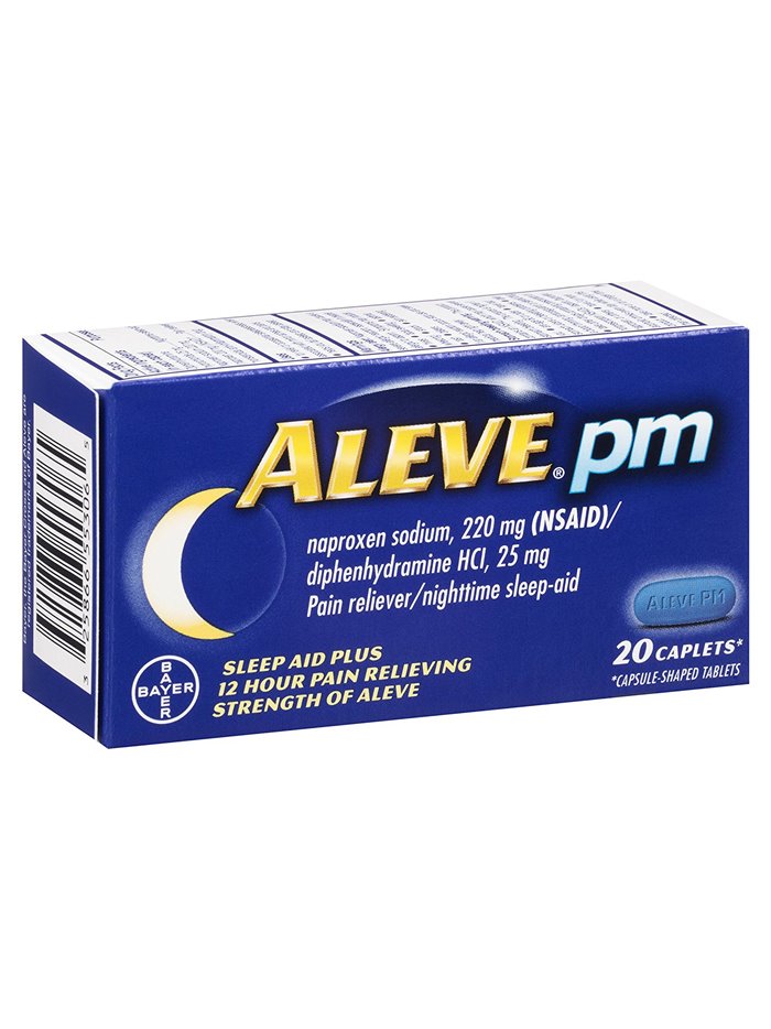 15228 - Aleve PM 220mg - 20ct - Box:  - Loc: K1