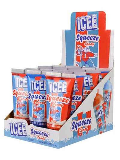 15249 - Icee Squeeze Candy - 12ct - Box:  - Loc: L7