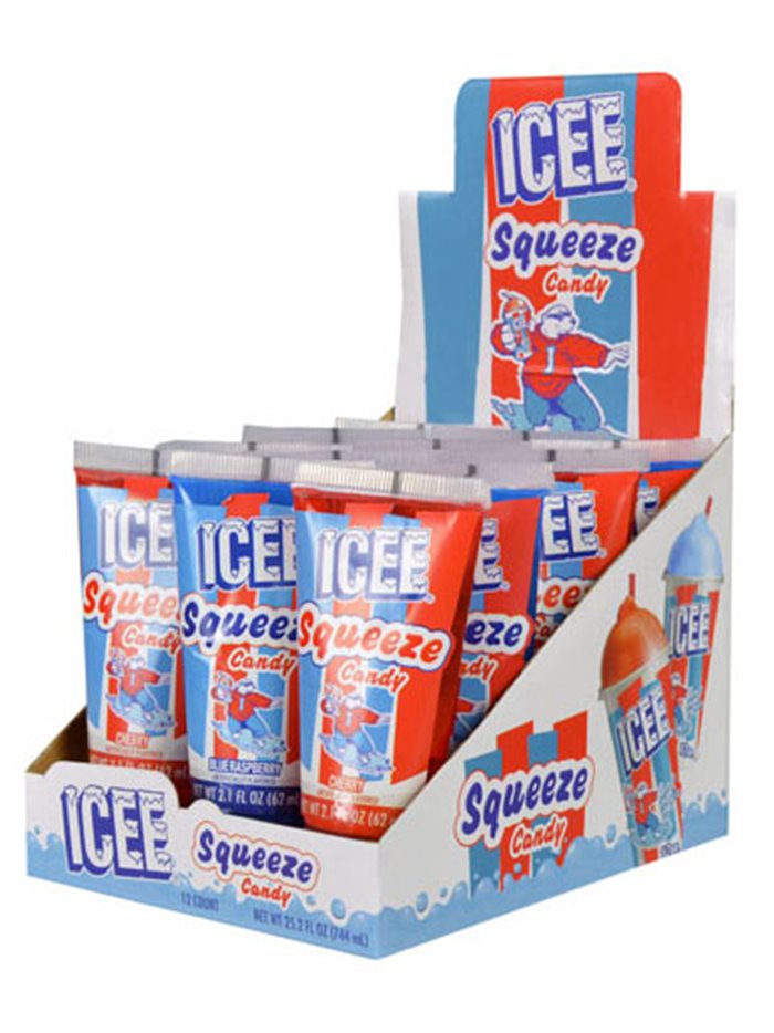 15249 - Icee Squeeze Candy - 12ct - Box:  - Loc: L7