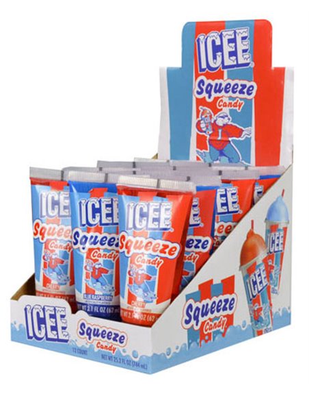 15249 - Icee Squeeze Candy - 12ct - Box:  - Loc: L7