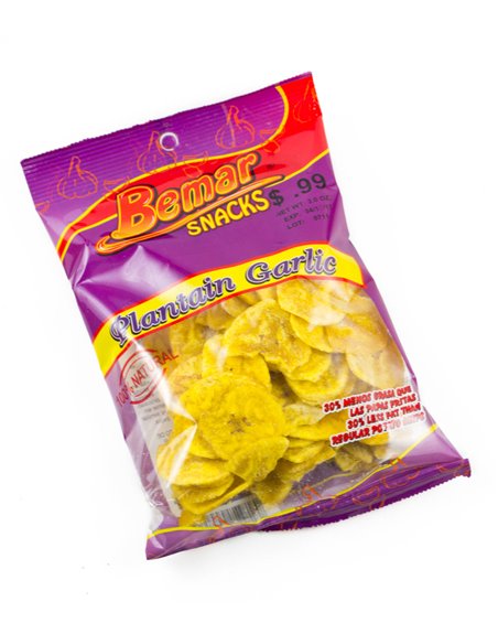 15284 - Bemar Plantain Garlic - 2.75 oz (Case of 24) - Box:  - Loc: P2