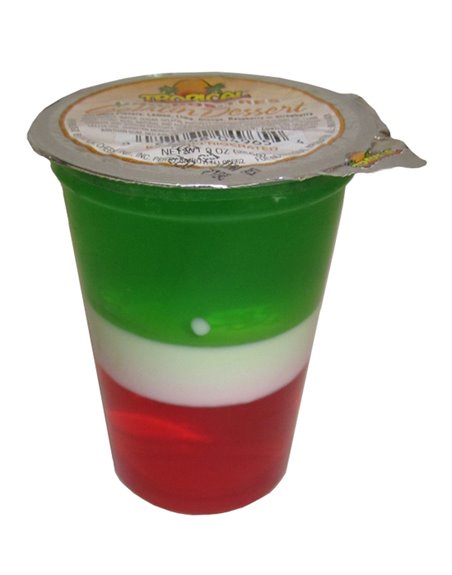 15299 - Tropical Gelatin 1-2-3 - 9 oz. (Case of 12) - Box:  - Loc: 1