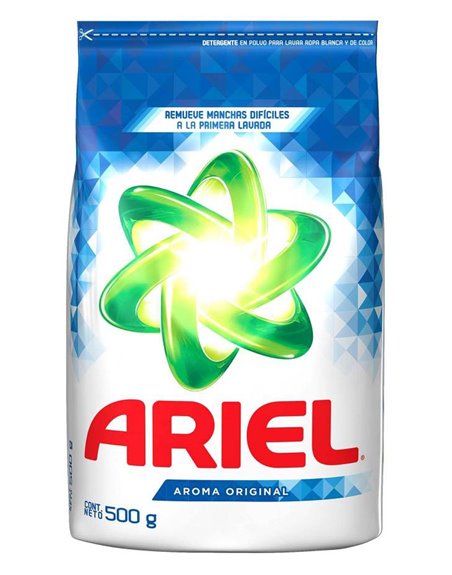 15322 - Ariel Powder Detergent - 500g (Case of 18) - Box:  - Loc: B8