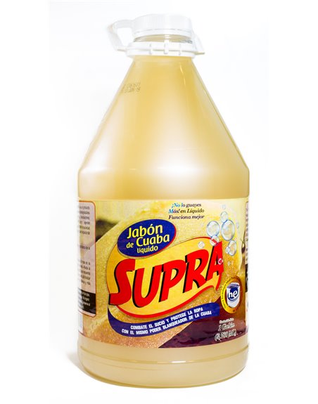 15395 - Supra Cuaba Liquid Soap - 128 fl.oz. (Case of 4) - Box:  - Loc: B1