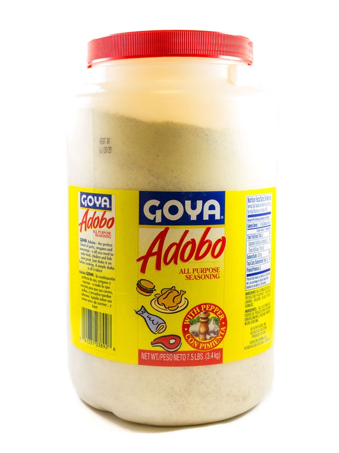 15457 - Goya Adobo With Pepper ( Con Pimienta ) - 3.4 kg. - Box:  - Loc: S12