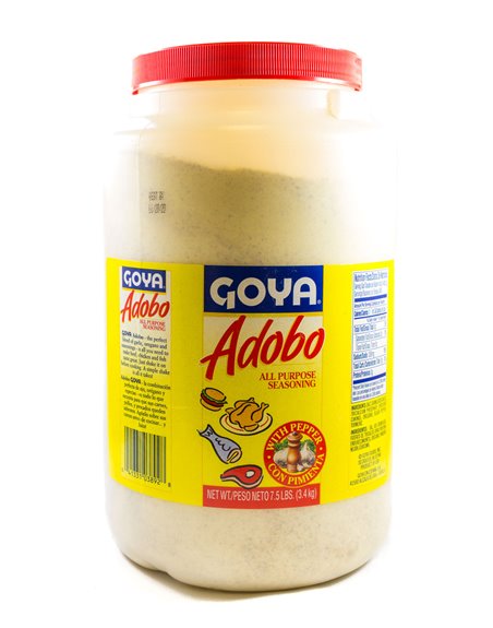 15457 - Goya Adobo With Pepper ( Con Pimienta ) - 3.4 kg. - Box:  - Loc: S12
