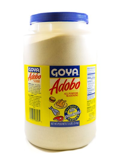 15458 - Goya Adobo Without Pepper ( Sin Pimienta ) - 3.4 kg. - Box:  - Loc: R8