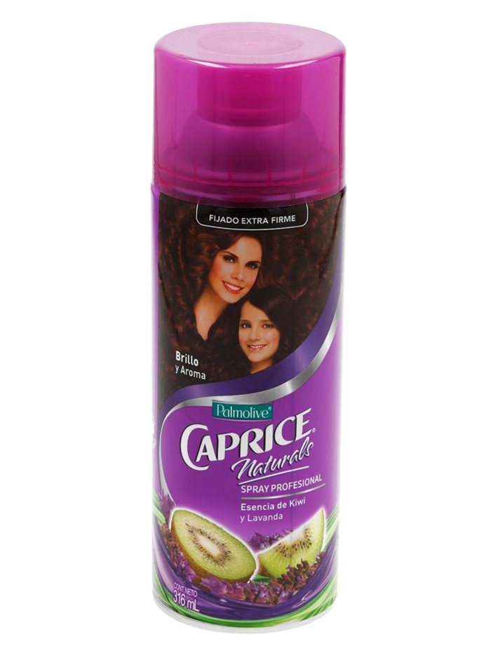 15535 - Caprice Naturals Hair Spray Kiwi - 316ml - Box:  - Loc: K11