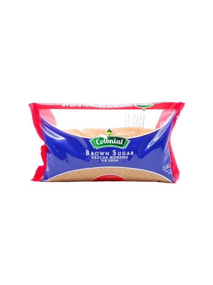 15574 - Colonial Brown Sugar - 2 lb. (32 oz) - (Case of 12) - Box:  - Loc: 12P