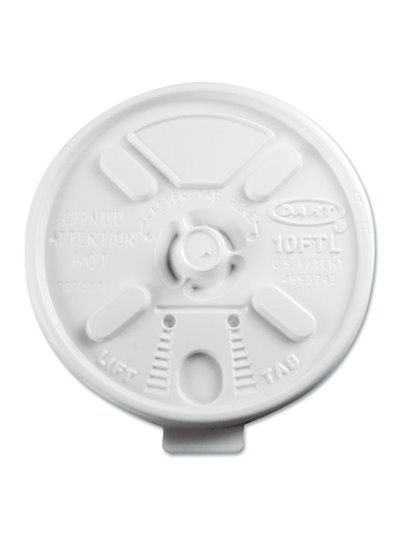 10513 - Hot Cup Lids, 12oz/16oz/20oz - 1000ct - Box:  - Loc: Q4