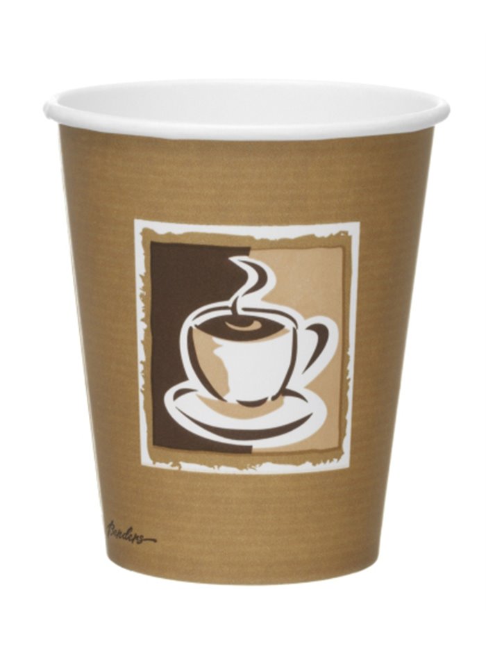 3240 - Paper Coffee Cups, 10 oz. - 1000 ct - Box:  - Loc: Q4
