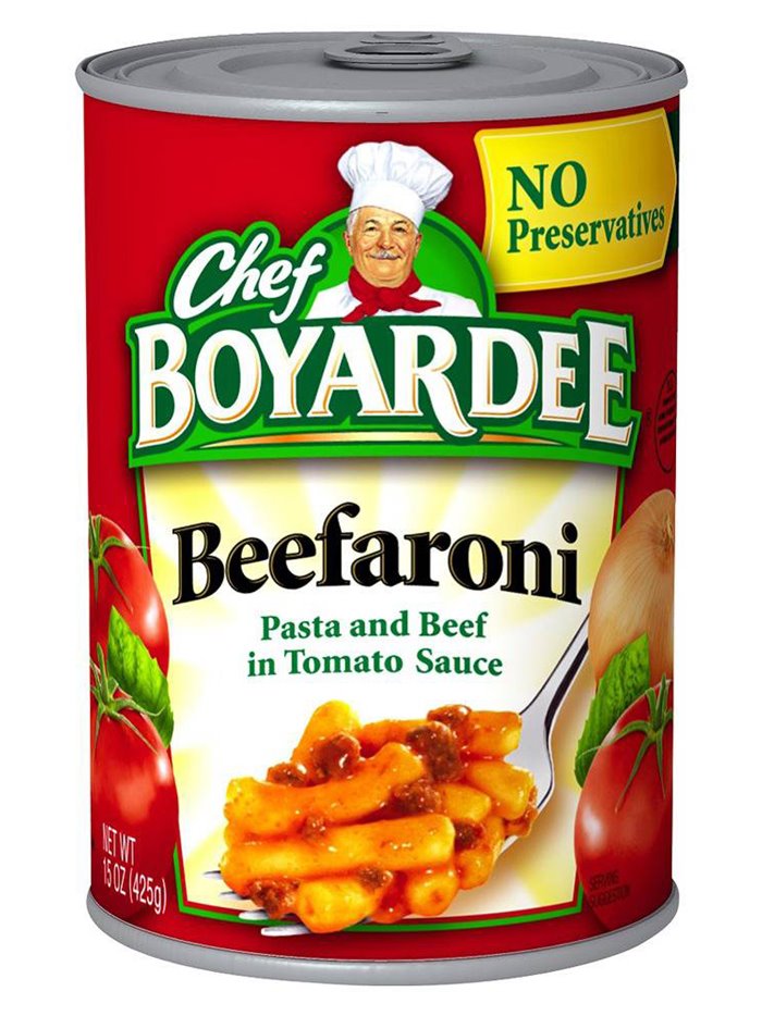 1926 - Chef Boyardee Beefaroni - 15 oz. (Pack of 24) - Box:  - Loc: H8