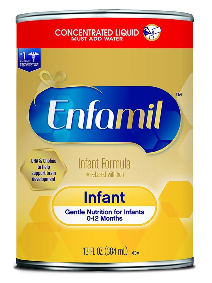 9041 - Enfamil Infant Formula, Liquid - 13 fl. oz. (Case of 12) - Box:  - Loc: G1