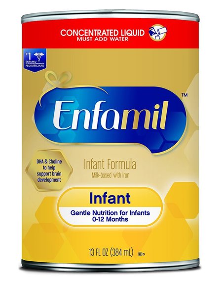 9041 - Enfamil Infant Formula, Liquid - 13 fl. oz. (Case of 12) - Box:  - Loc: G1