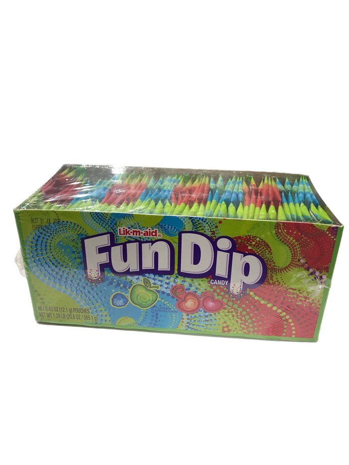 1141 - Fun Dip Candy - 48ct/0.43 oz. - Box:  - Loc: L9