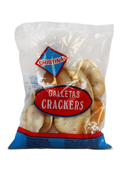 1580 - Cristina Crackers - 3 oz. (Case of 24) - Box:  - Loc: Q3