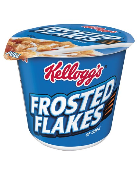 1648 - Kellogg's Frosted Flakes Cereal Cups - 6 Pack - Box:  - Loc: M2