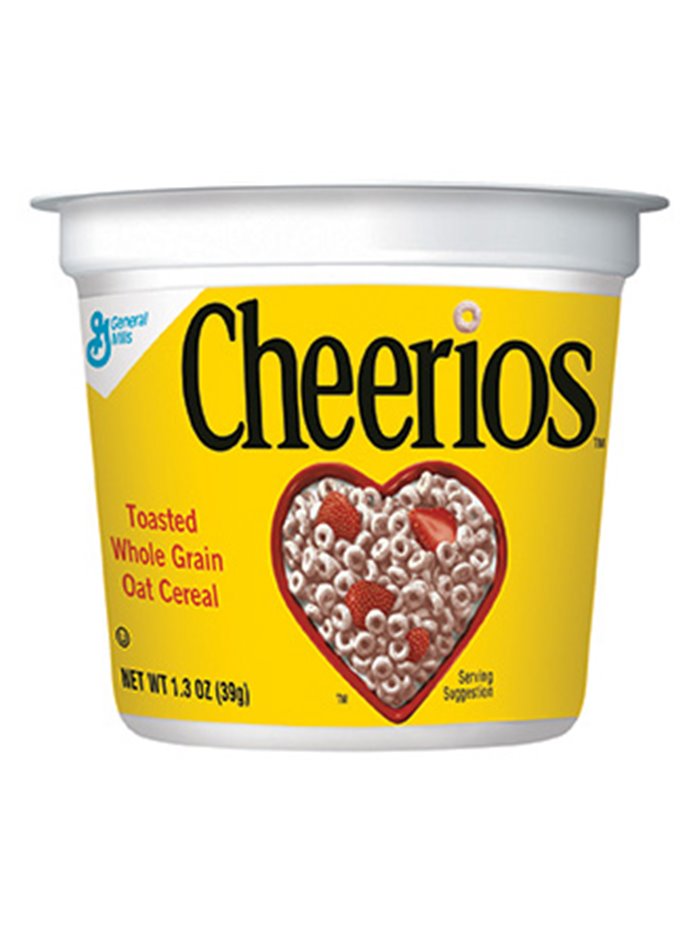 2487 - General Mills Cheerios Cereal Cups - 6 Pack - Box:  - Loc: M1