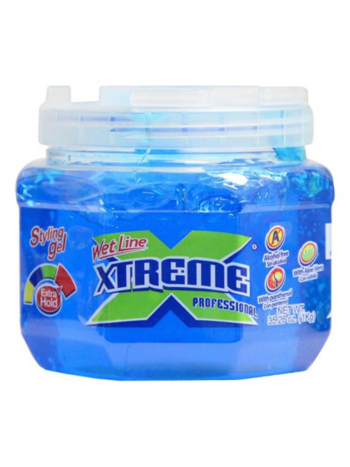 9157 - Xtreme Styling Gel, Blue - 35.26 oz. - Box:  - Loc: K12