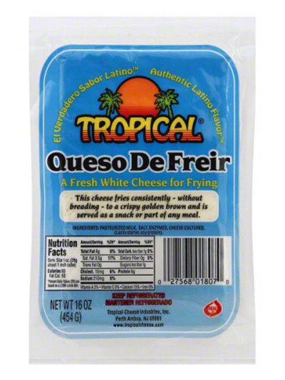 13329 - Tropical Queso De Freir ( White ) - 16 oz. (Case of 12) - Box:  - Loc: NV-7