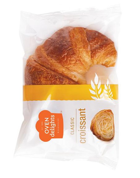13761 - Oven Delight Butter Croissant  - 3oz (12 Pack) - Box:  - Loc: P3