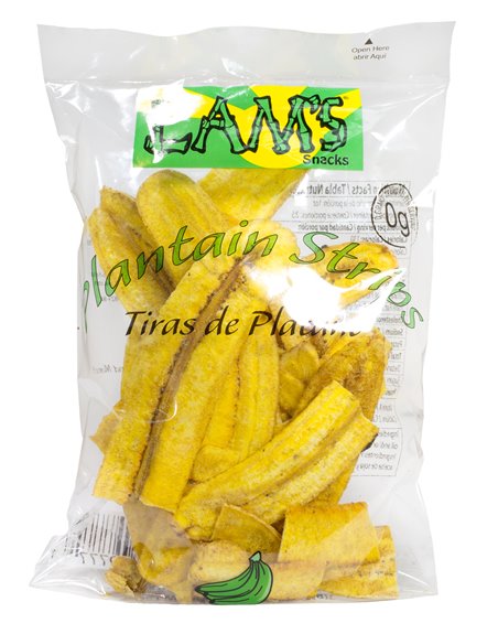 14591 - Lam's Plantain Strips, Regular - 2.5 oz (Case of 24) - Box:  - Loc: N5