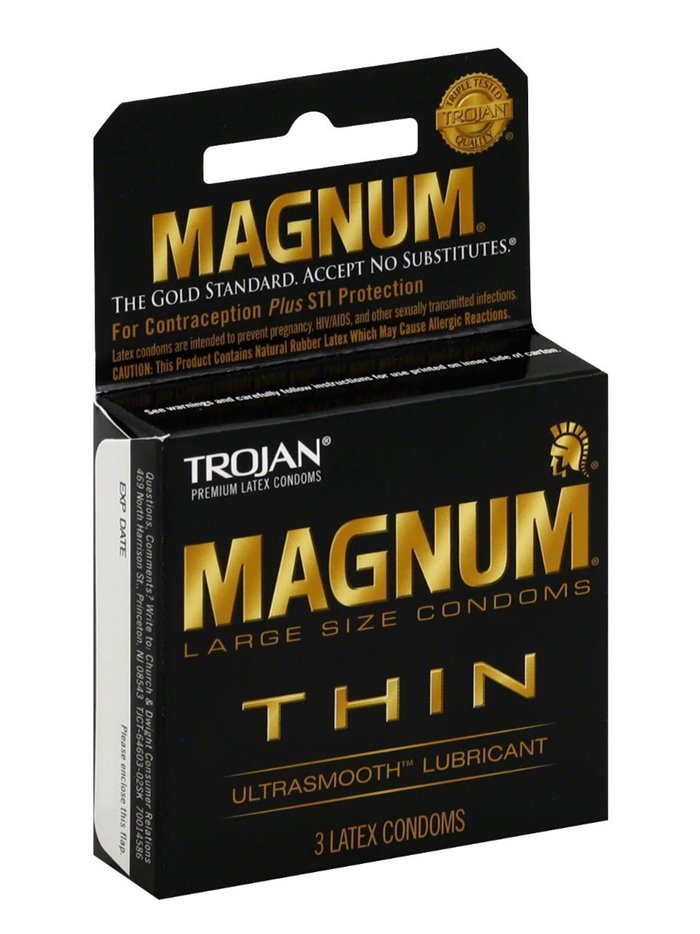 13882 - Trojan Magnum Thin - 6 Pack/3ct - Box:  - Loc: K11