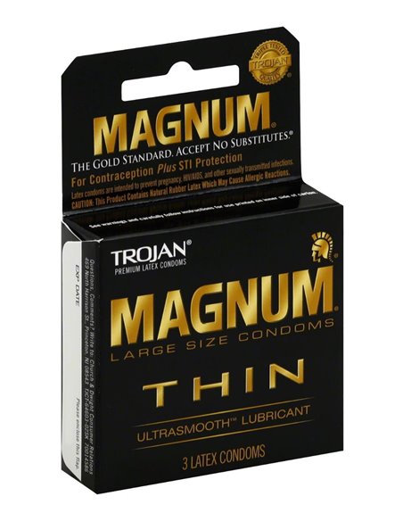 13882 - Trojan Magnum Thin - 6 Pack/3ct - Box:  - Loc: K11